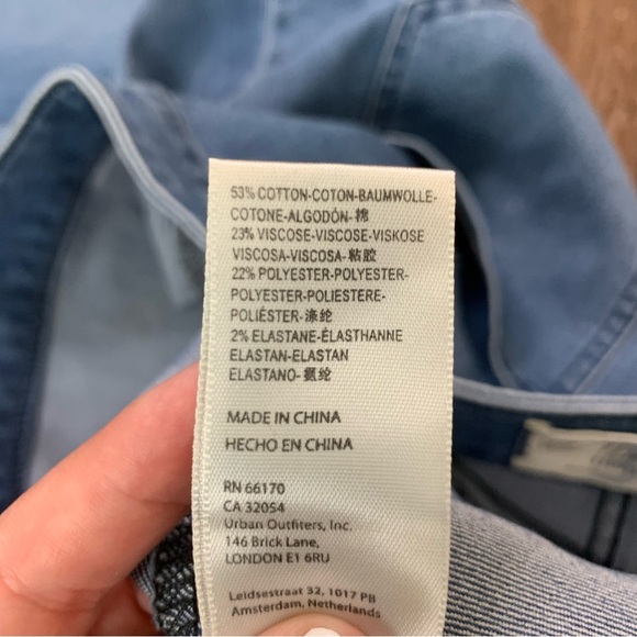 We the free Womens blue just float on flare jeans 31 - Picture 12 of 12